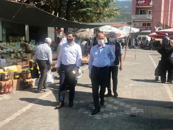 Şaphane pazarında sıkı denetim G3