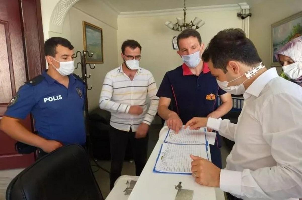 Kaymakam Karadağ&rsquo;dan iş yeri denetimi