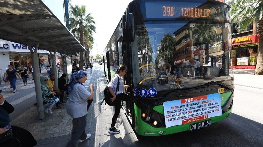 B&uuml;y&uuml;kşehir otob&uuml;sleri KPSS&rsquo;ye gireceklere &uuml;cretsiz