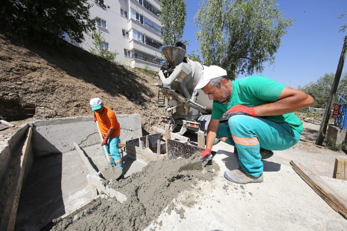 &Ccedil;ankaya&rsquo;da merdivenli yollara devam