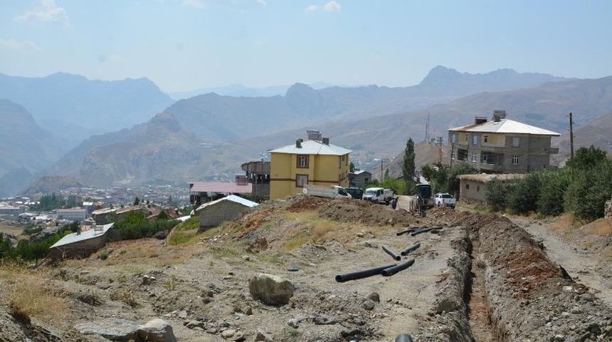 Hakkari&rsquo;de kanalizasyon hatları yenilendi