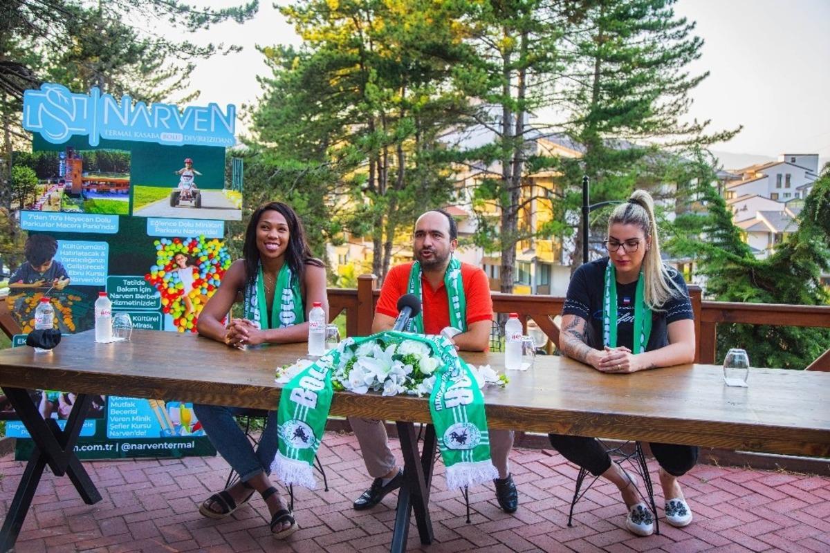 Narven Termal Kasaba, kadın voleybolcuları ağırladı