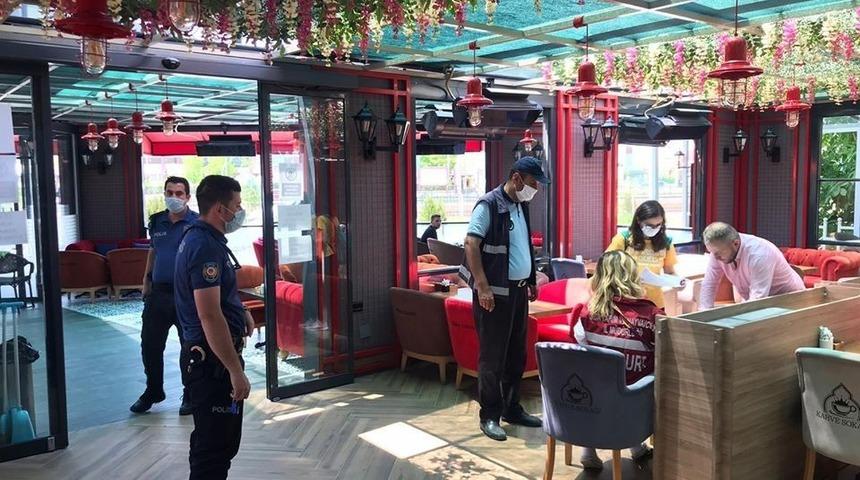 Bayburt’ta maske, mesafe ve hijyen denetimi