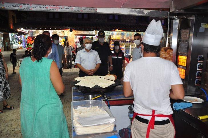 Kaymakam Yiğit’den Covid-19 denetimi G3