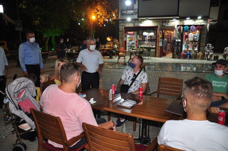 Kaymakam Yiğit’den Covid-19 denetimi G5