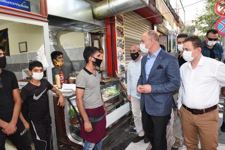 Vali Erin korona virüs denetimlerine katıldı G2