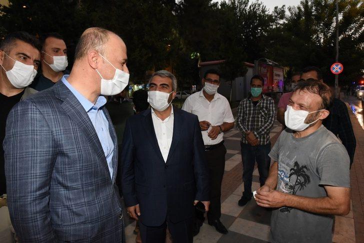 Vali Erin korona virüs denetimlerine katıldı G3