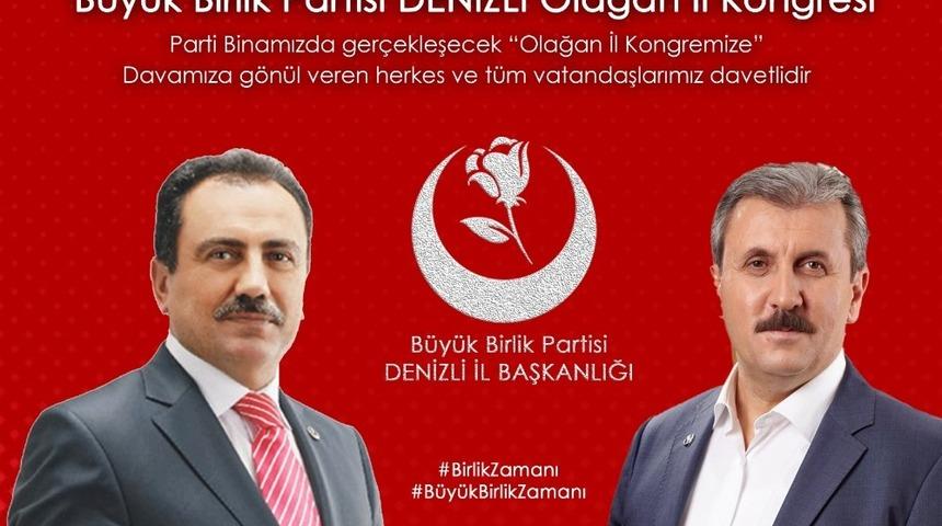 Denizli BBP olağan kongre düzenleyecek
