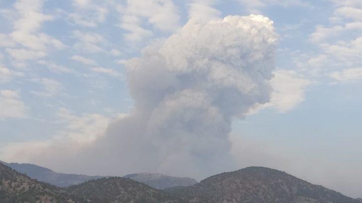 Orman yangınındaki dumanlar Osmancık’a ulaştı G2