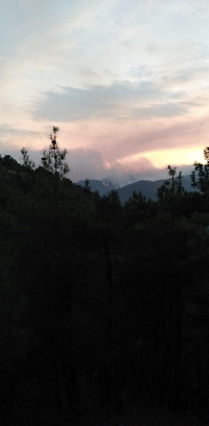 Orman yangınındaki dumanlar Osmancık’a ulaştı G3