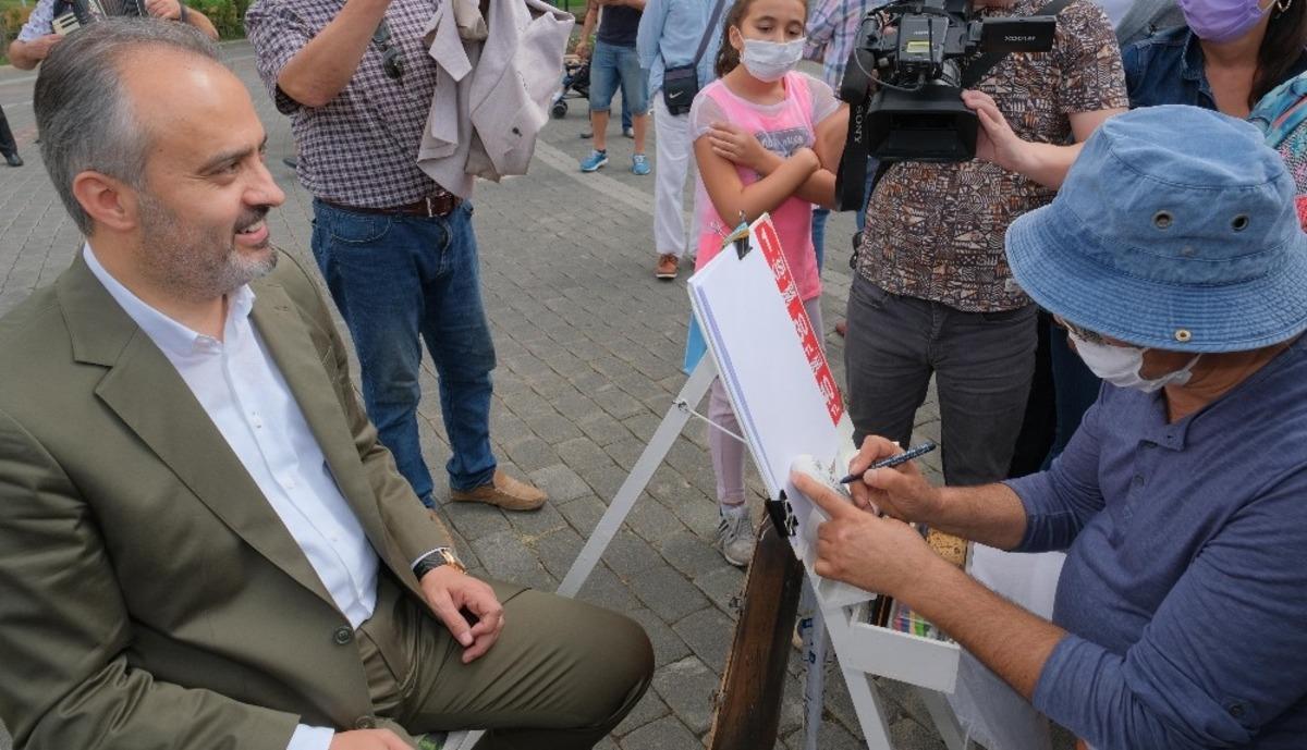 50. sanat yılında Başkan Aktaş&rsquo;ı &ccedil;izdi