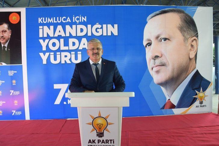 Kumluca Ak Parti, Erol Uysal ile devam dedi G1