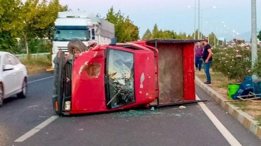 Köşk’te kamyonet traktöre çarptı: 1 kişi yaralandı