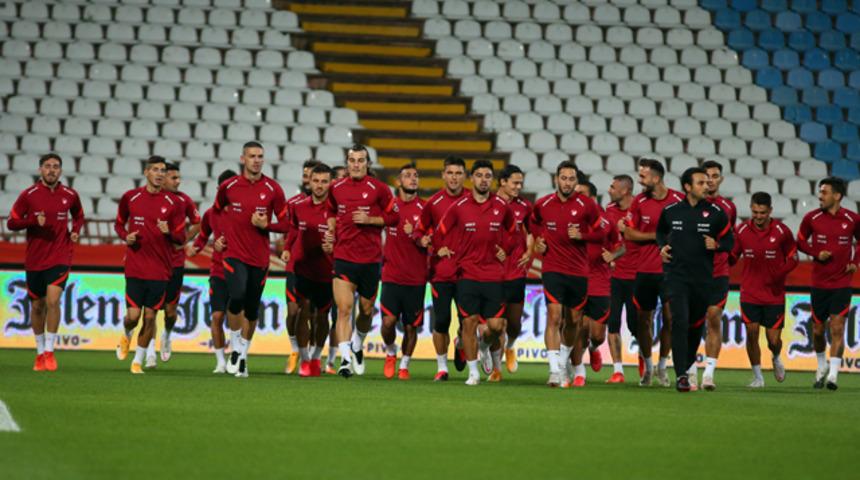 Milliler, Sırbistan maçına hazır