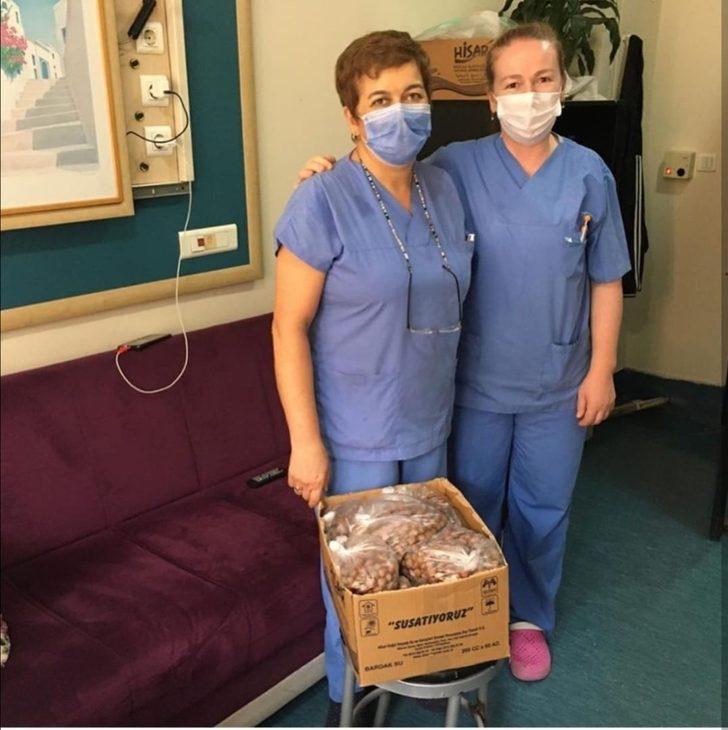 Giresun’dan İstanbul’daki sağlık çalışanlarına fındıklı motivasyon G3