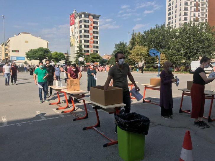 KPSS sınavı korona virüs tedbirleri ile başladı G2