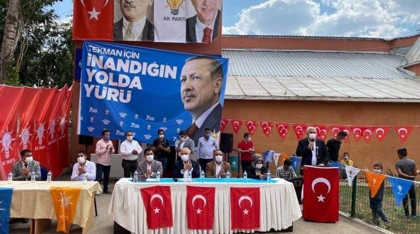 AK Parti Tekman İl&ccedil;e Kongresi yapıldı