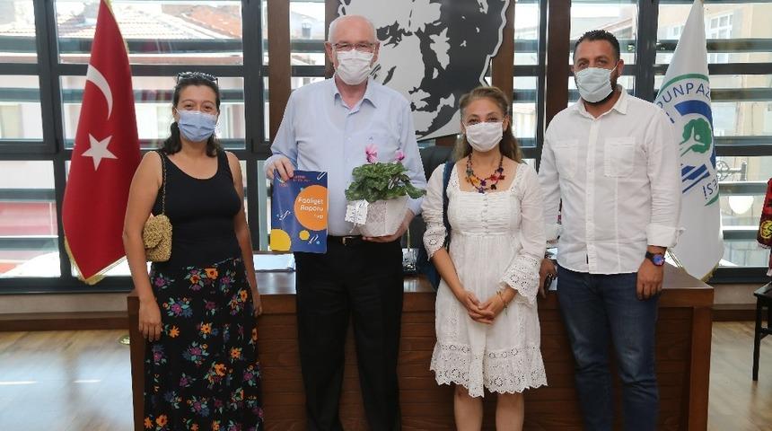 EGEV Kazım Kurt&rsquo;u ziyaret etti