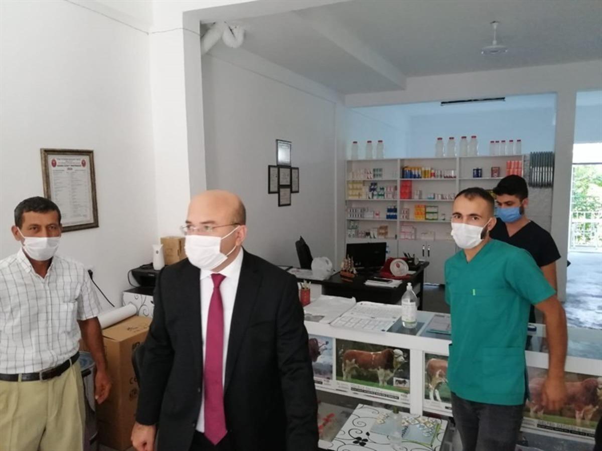 Kaymakam&rsquo;dan korona vir&uuml;s denetimi