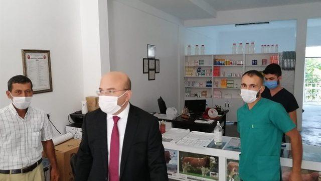 Kaymakam’dan korona virüs denetimi