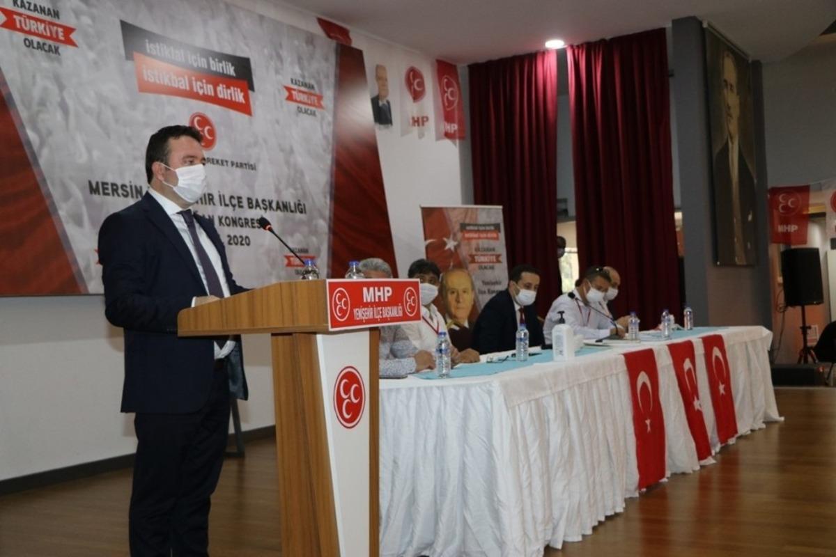 Yenişehir MHP&rsquo;de G&uuml;rsoy g&uuml;ven tazeledi