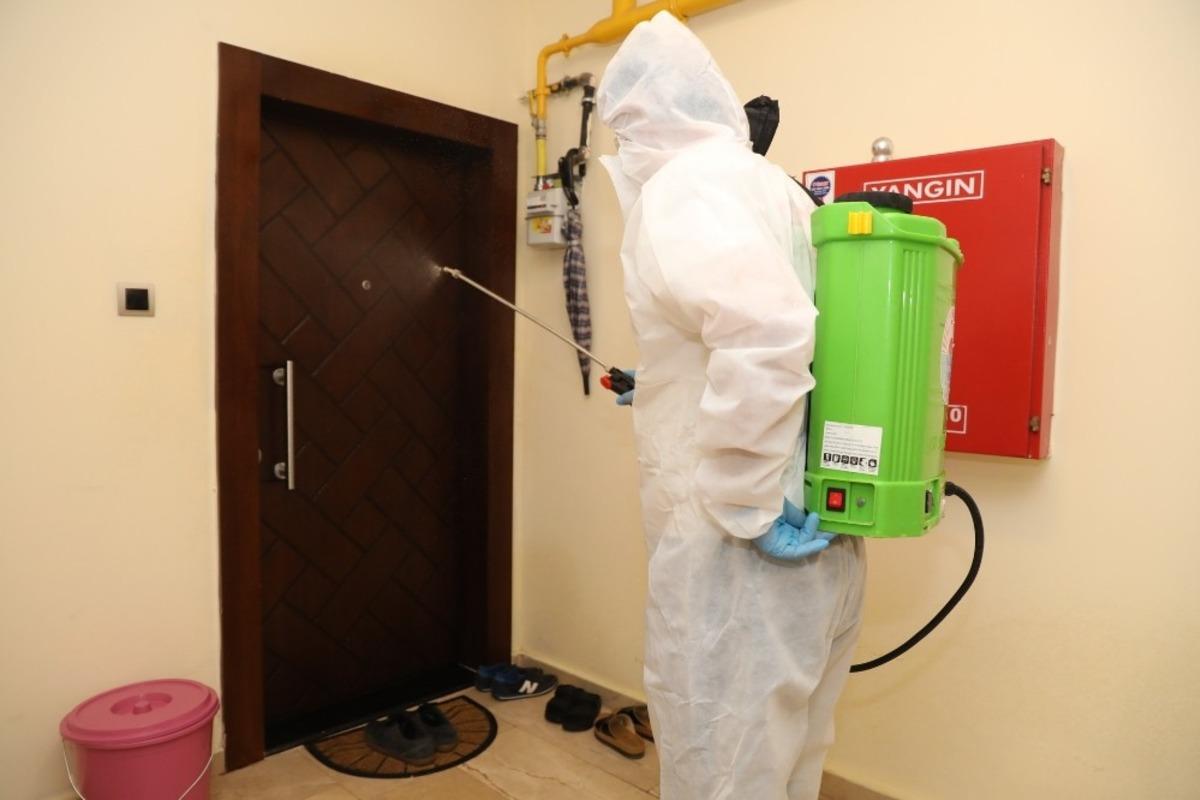 İlkadım&rsquo;da korona vir&uuml;s&uuml; i&ccedil;in dikkat &ccedil;eken &ccedil;alışma