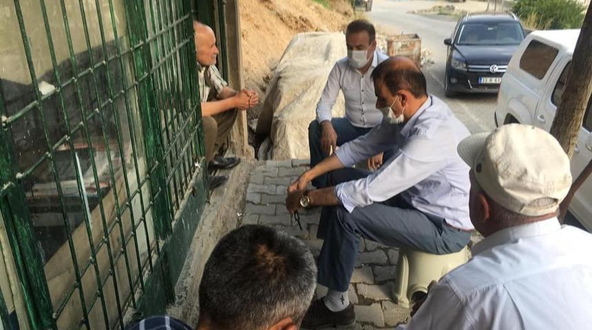 Başkan Ürek hastaları yalnız bırakmadı