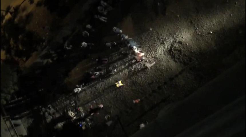 'Pes' dedirten g&ouml;r&uuml;nt&uuml;! Sitenin arka bah&ccedil;esinde &ccedil;ekildi