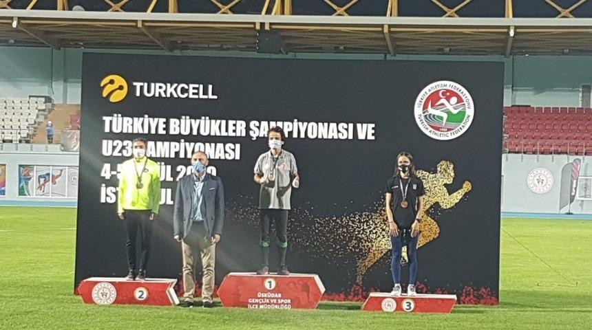 Madalya avcısı Rahime, 2 turnuvadan 3 madalyayla d&ouml;nd&uuml;