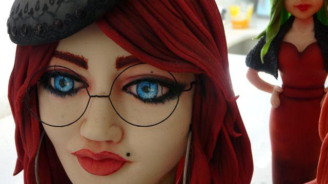 Bu pastaları yemeye kıyamıyorlar!