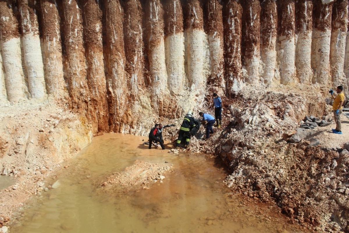 Gaziray inşaat alanında ceset bulundu