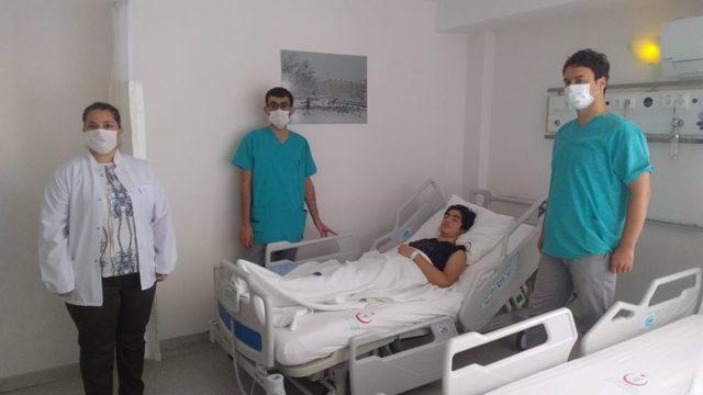 Maytap patlamasında yaralanan çocukların sağlık durumlarının iyi olduğu açıklandı