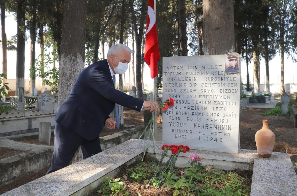 Saruhanlı&rsquo;nın d&uuml;şman işgalinden kurtuluşunun 98. yılı kutlandı
