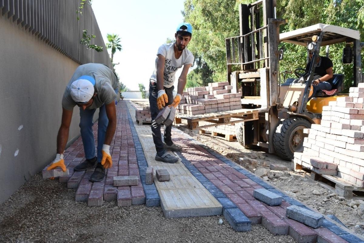 3 ayda 10 bin metrekare kaldırım