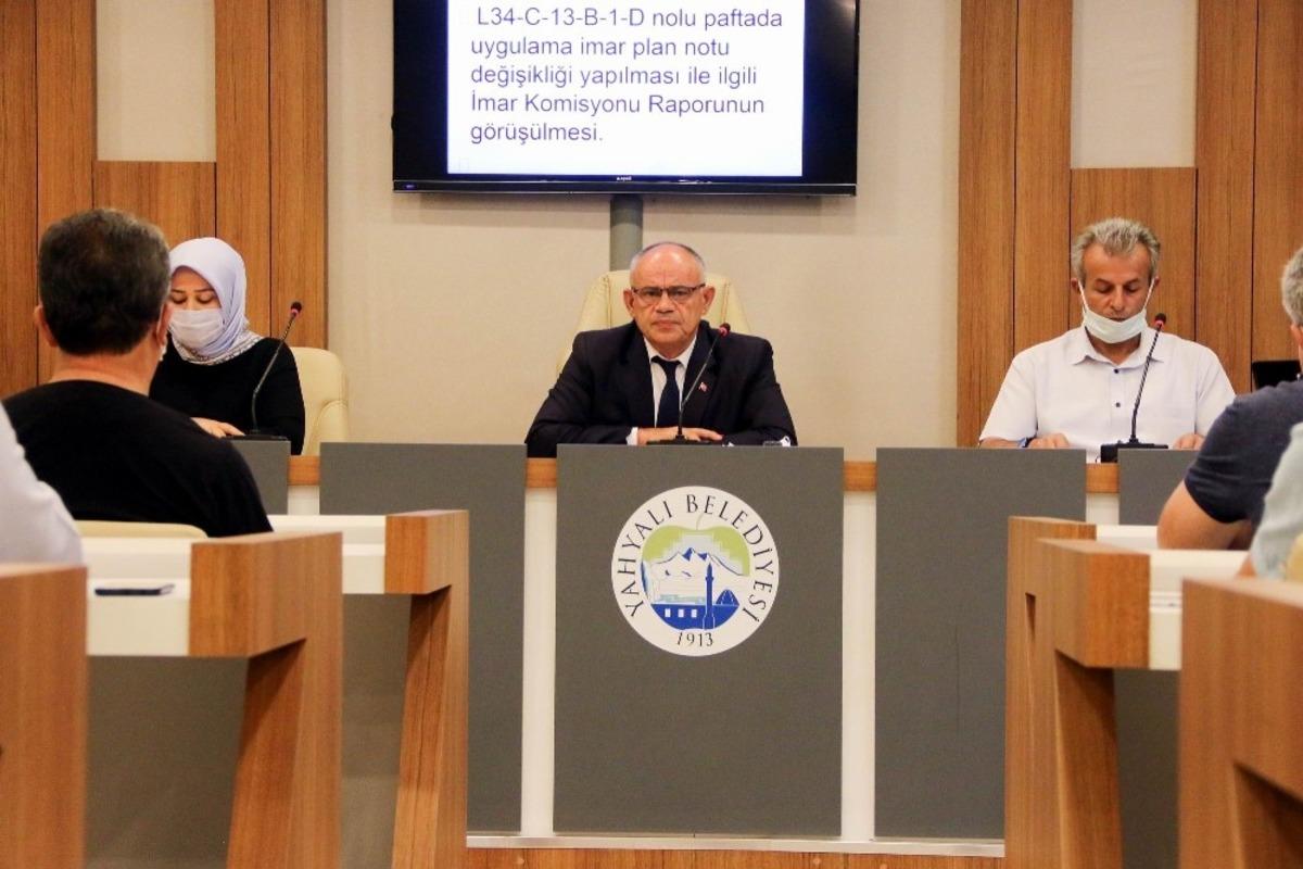 Yahyalı Belediye Meclisi Eyl&uuml;l ayı toplantısını yaptı