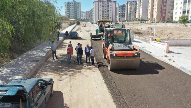 Vatan caddesinde sıcak asfalt öncesi son hazırlıkları yapılıyor G3