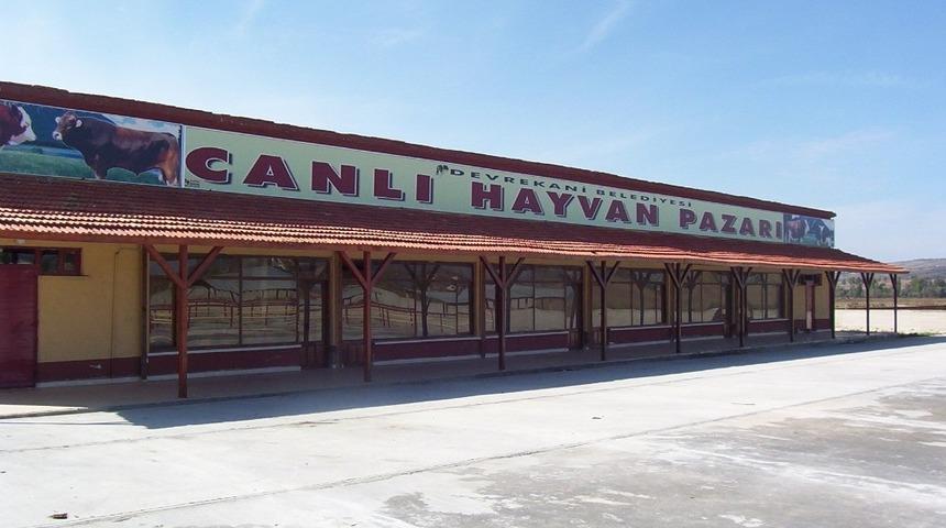 Devrekani hayvan pazarı 2 hafta kapatıldı