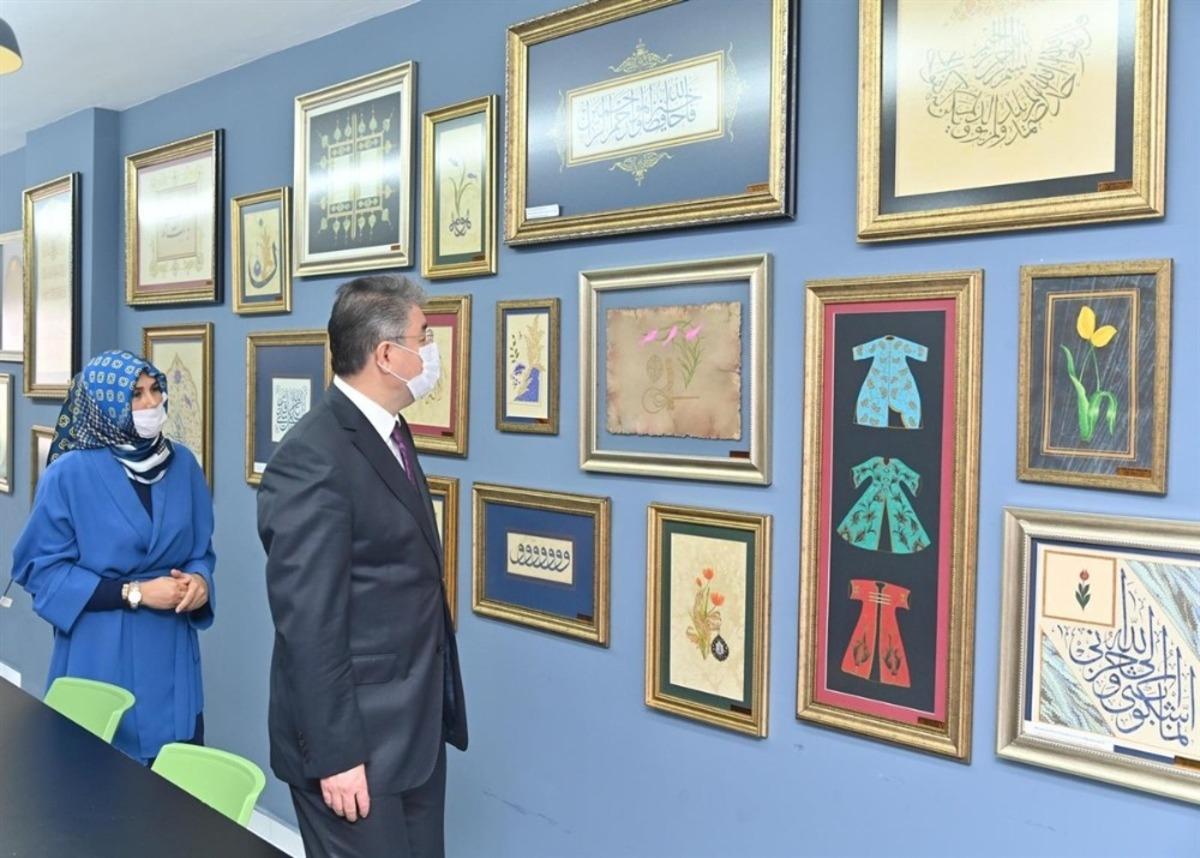 Osmaniye&rsquo;de T&uuml;rk İslam Sanatları At&ouml;lyesi a&ccedil;ıldı