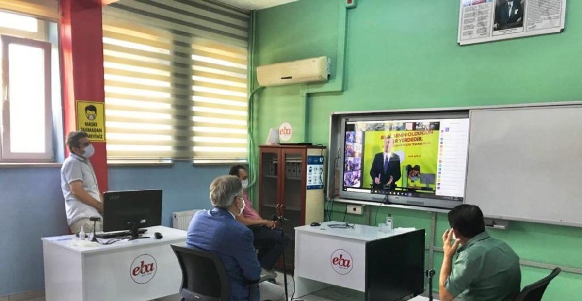 D&uuml;zce&rsquo;deki imkanı olmayan &ouml;ğrenciler i&ccedil;in EBA destek noktası