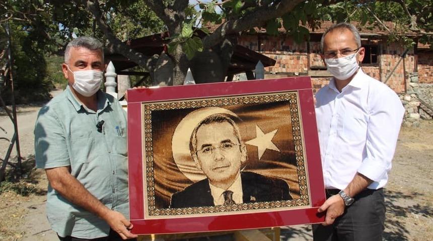 Muhtar S&ouml;ylemiş&rsquo;ten Kaymakam Pişkin&rsquo;e teşekk&uuml;r