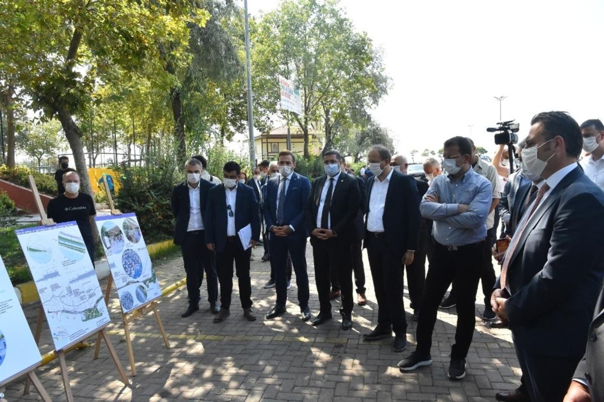İmamoğlu ve Han&ccedil;erli projeleri yerinde inceledi