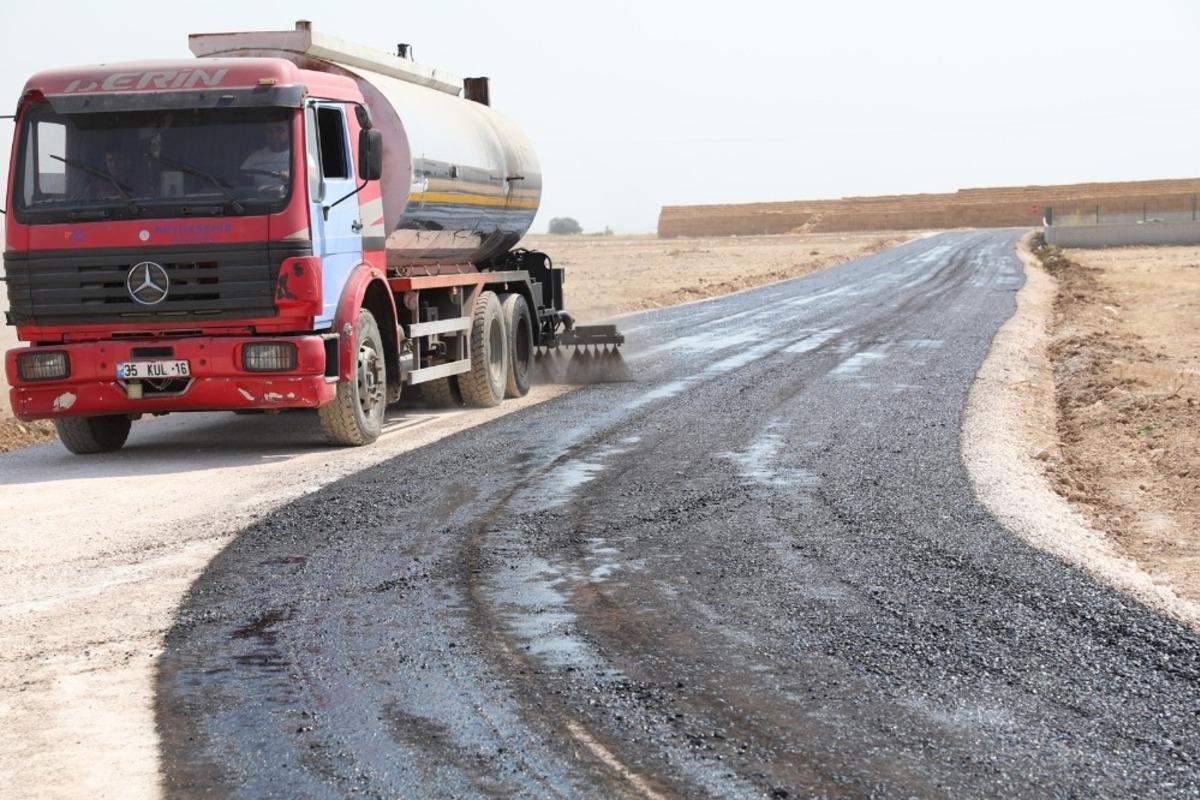 Haliliye kırsalı ilk kez asfaltla buluştu