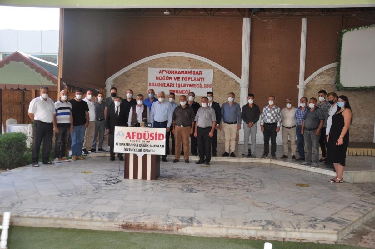 D&uuml;ğ&uuml;n salonu işletmecileri mağduriyetlerinin giderilmesini istiyor