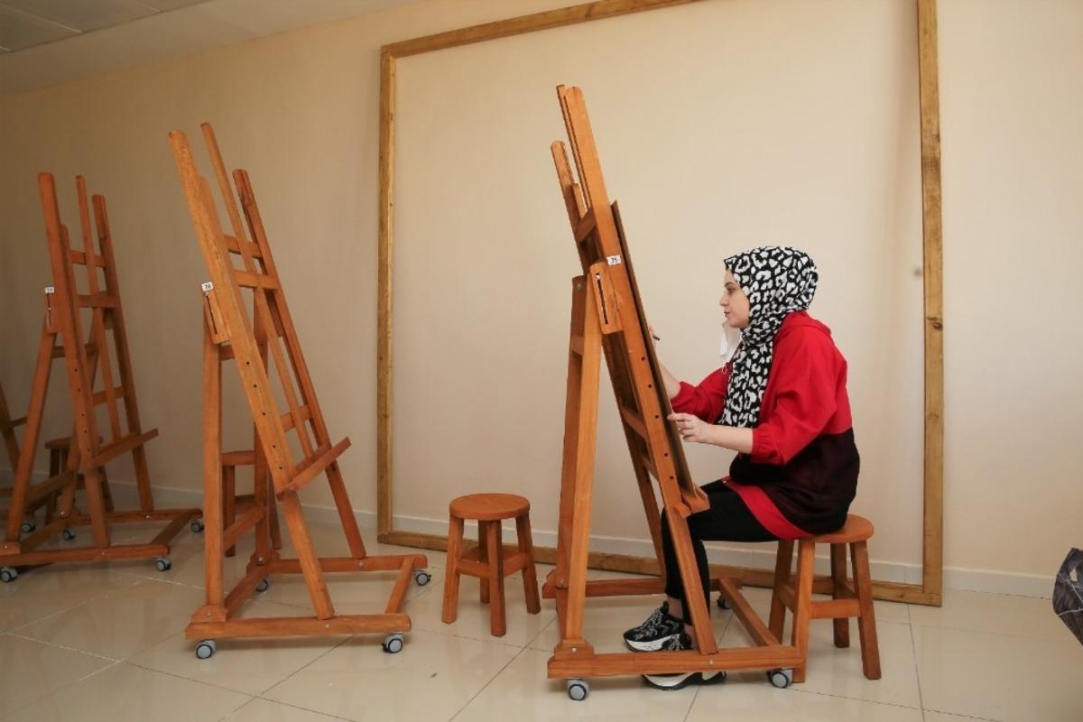 &lsquo;Resim B&ouml;l&uuml;ml&uuml; &Ouml;zel Yetenek Sınavı&rsquo; tamamlandı