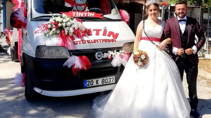 Muğla&rsquo;nın en &rsquo;&Ccedil;ekici&rsquo; gelin arabası