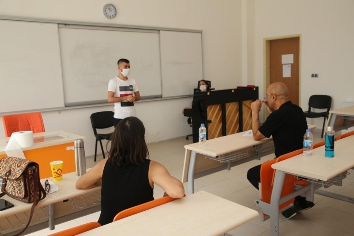 Şırnak &Uuml;niversitesi m&uuml;zik b&ouml;l&uuml;m&uuml;nde yetenek sınavı yapıldı