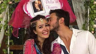 Pelin Akil kına gecesi yaptı