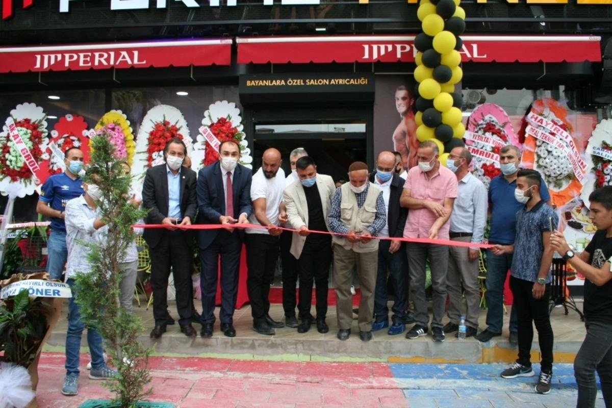 Başkan Berge, Imperıal Spor Salonunun a&ccedil;ılışını yaptı