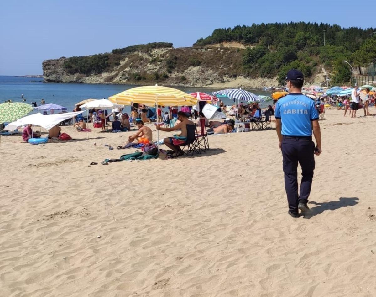Kocaeli&rsquo;deki plajlardaki denetimler s&uuml;r&uuml;yor