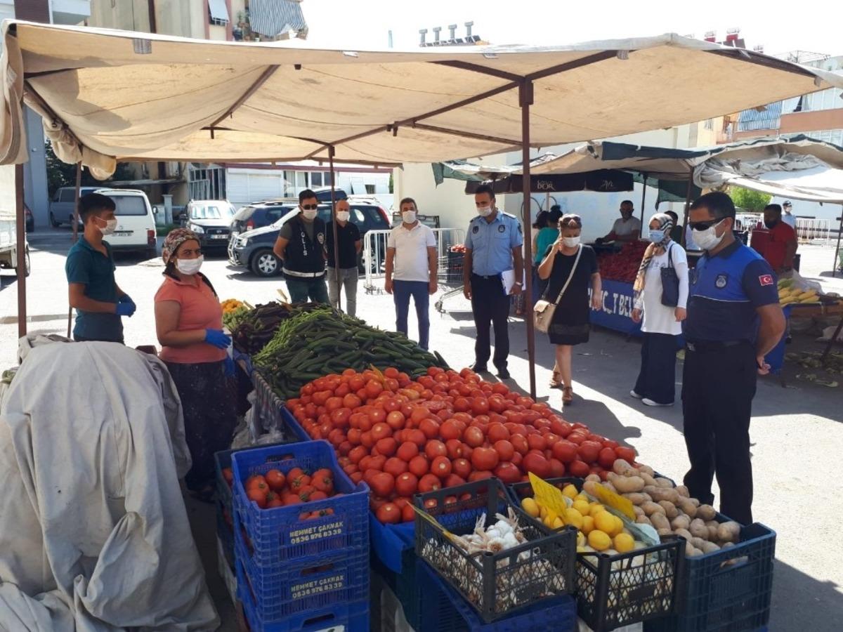 Manavgat&rsquo;ta korona vir&uuml;s denetimleri artırıldı